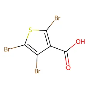 2,4,5-Tribromo-3-thiophenecarboxylic acid structure