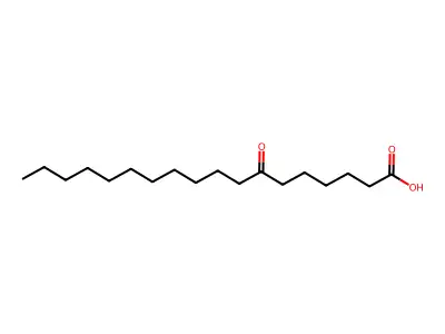 7-Oxo-octadecanoic acid structure