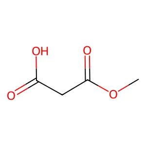 Monomethyl malonate structure