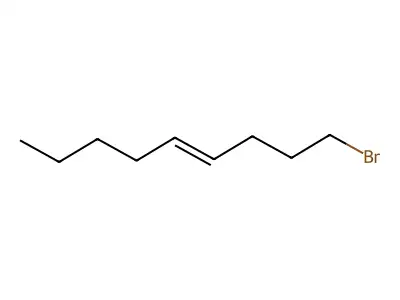 4-Nonene, 1-bromo-, (E)- structure