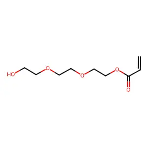 2-(2-(2-羟乙氧基)乙氧基)乙基丙烯酸酯 structure