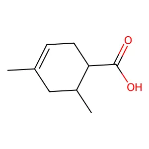 4,6-二甲基环己-3-烯-1-甲酸 structure