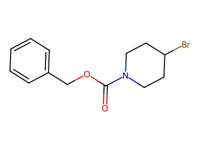 Benzyl 4-bromotetrahydro-1(2H)-pyridinecarboxylate structure