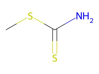 Methyl dithiocarbamate structure
