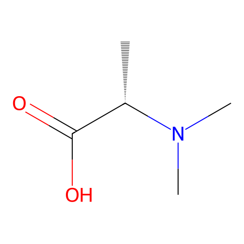 N,N-Dimethylalanine structure
