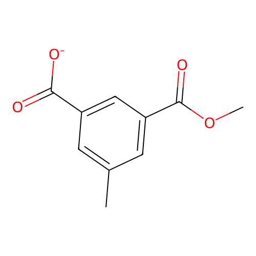 1,3-Benzenedicarboxylic acid, 5-methyl-, monomethyl ester structure