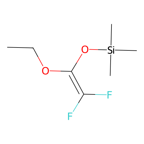 [(1-Ethoxy-2,2-difluoroethenyl)oxy]trimethylsilane structure