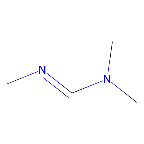 N,N,N'-Trimethylmethanimidamide structure