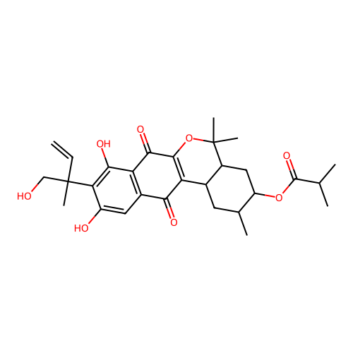 Naphthablin structure