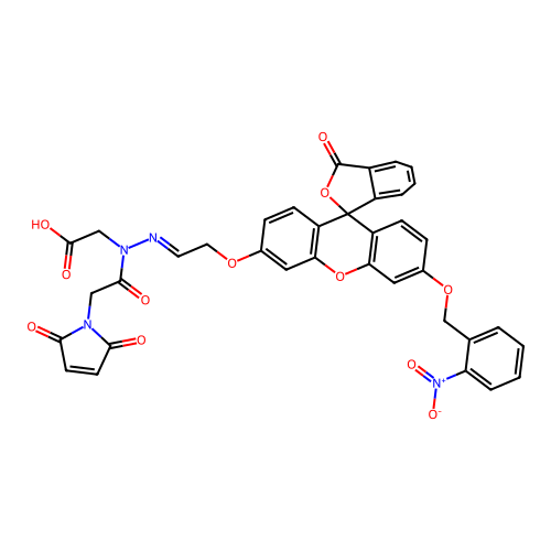 PBCMGED FLUORESCEIN MALEIMIDE* structure