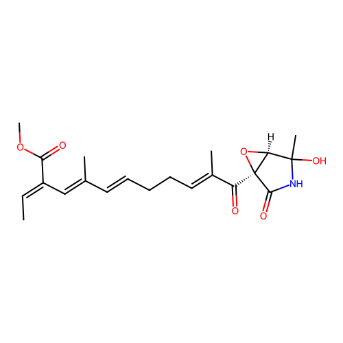 Epolactaene structure