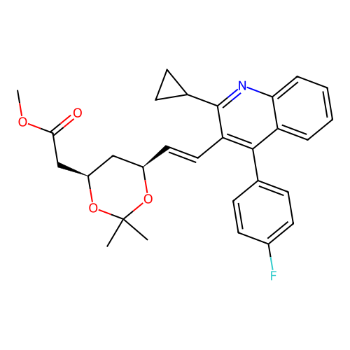 Pitavastatin Impurity 74 structure