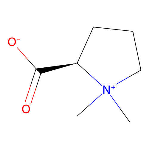 D-proline betaine structure