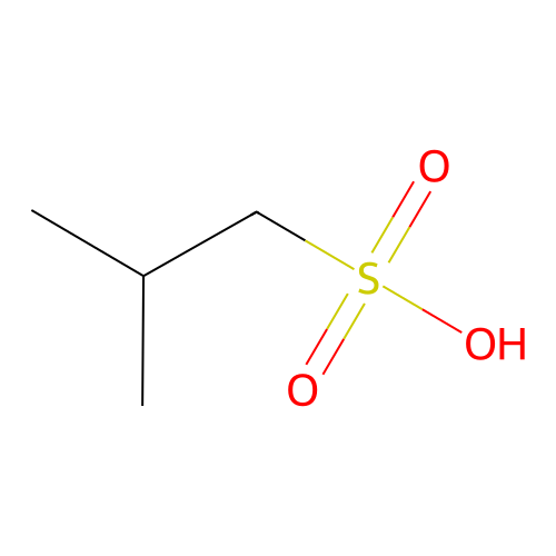 2-methylpropane-1-sulfonic Acid structure