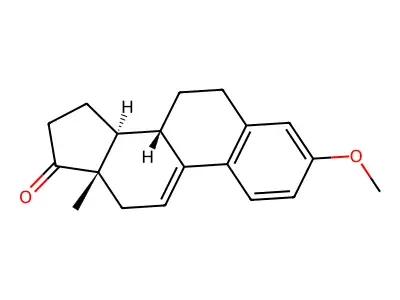 3-methoxy-13-methyl-7,8,12,14,15,16-hexahydro-6H-cyclopenta[a]phenanthren-17-one structure