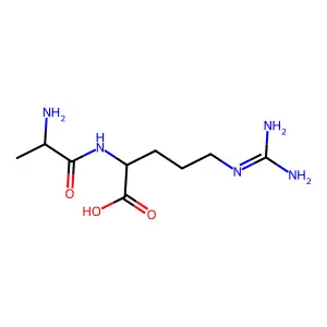 L-Arginine, L-alanyl- structure