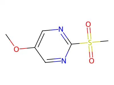 2-Methanesulfonyl-5-methoxy-pyrimidine structure