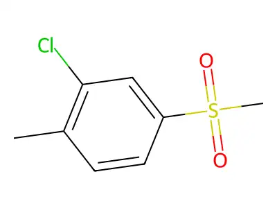 3-Chlorophenyl Methyl Sulfone structure