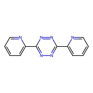 3,6-Bis(2-pyridyl)-1,2,4,5-tetrazine structure