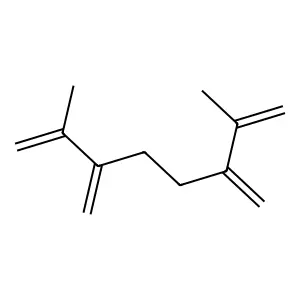 1,7-Octadiene, 2,7-dimethyl-3,6-bis(methylene)- structure