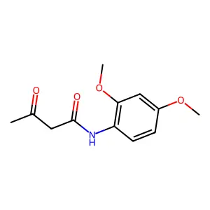 N-(2,4-二甲氧基苯基)-3-氧代丁酰胺 structure