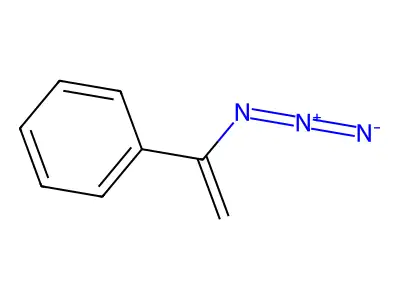 (1-Azidoethenyl)benzene structure