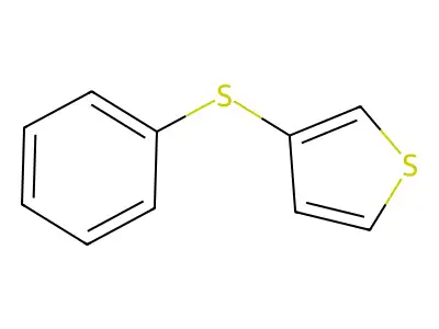 3-(Phenylthio)thiophene structure