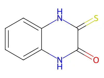 2(1H)-Quinoxalinone, 3,4-dihydro-3-thioxo- structure