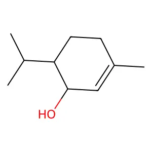 顺式-薄荷烯醇 structure