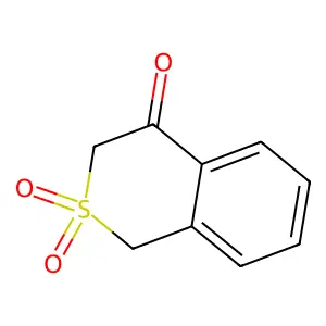 Isothiochroman-4-one, 2,2-dioxide structure