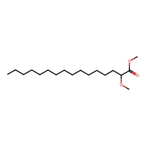 Methyl 2-methoxyhexadecanoate structure
