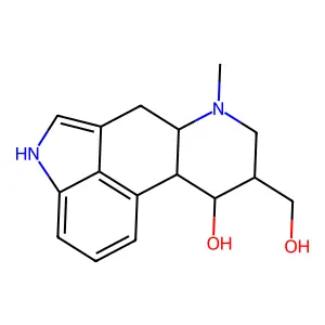 8-(Hydroxymethyl)-6-methylergolin-9-ol structure