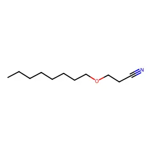 3-辛氧基丙腈 structure