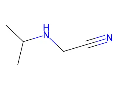 2-((Propan-2-yl)amino)acetonitrile structure