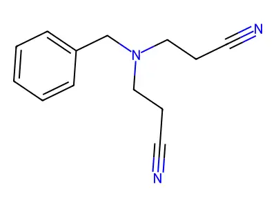 Acetonitrile, 2,2'-[(phenylmethyl)imino]bis- structure