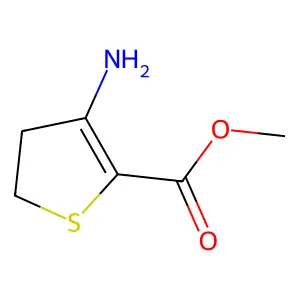 Methyl 3-amino-4,5-dihydrothiophene-2-carboxylate structure
