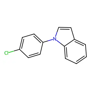 1-(4-Chlorophenyl)-1H-indole structure