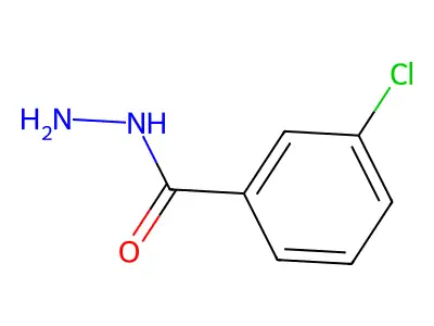 3-氯苯甲酰肼 structure