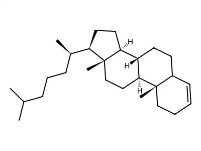 Cholest-3-ene structure
