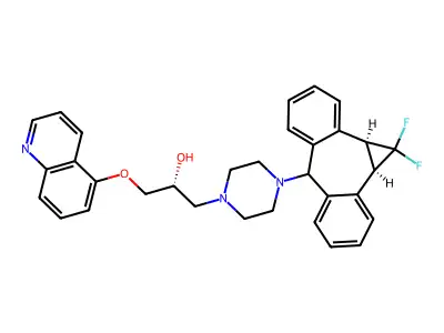 唑喹达 structure