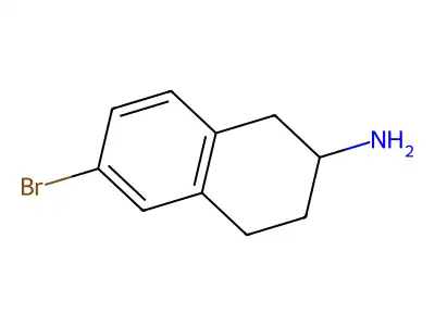 2-Amino-6-bromonaphthalene structure
