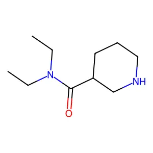 (3S)-N,N-diethylpiperidine-3-carboxamide structure