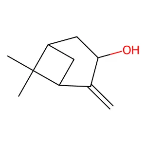 Pinocarveol, trans-(-)- structure