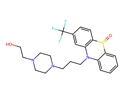 Fluphenazine sulfoxide structure