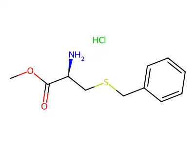 Methyl 2-amino-3-benzylsulfanyl-propanoate structure