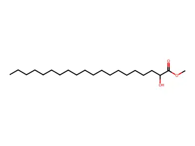 Methyl 2-hydroxyicosanoate structure