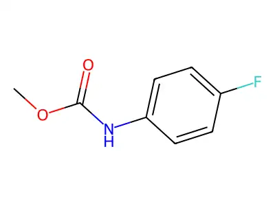 Carbamic acid, (4-fluorophenyl)-, methyl ester structure