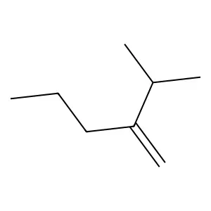 2-Methyl-3-methylenehexane structure