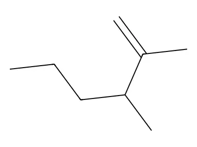 2,3-二甲基己-1-烯 structure