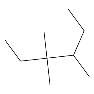 3,3,4-Trimethylhexane structure